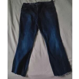 Madewell High Riser raw hem jeans 30x32